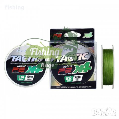  Плетено влакно Formax Tactic 100м  0,06мм до 0,16мм