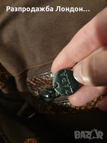 ZARA чанта змийска кожа.от 96лв, снимка 3 - Чанти - 43640409