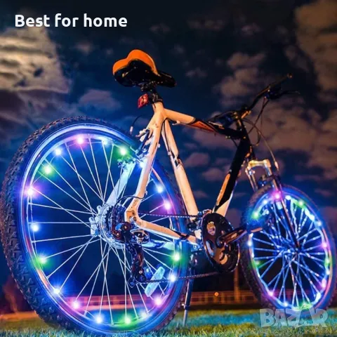  LED Светлини за велосипеди, многоцветни  OEM, снимка 2 - Аксесоари за велосипеди - 50126232