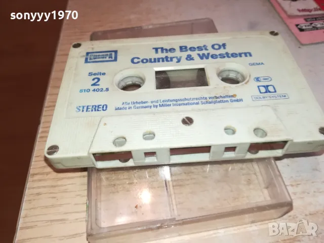 COUNTRY & WESTERN-ORIGINAL TAPE 2901251454, снимка 12 - Аудио касети - 48879214
