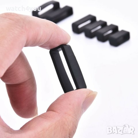 НОВА ГАЙКА/ХАЛКА ЗА КАИШКА НА СМАРТ ЧАСОВНИК.ГАЙКИ ЗА КАИШКИ.ДЪРЖАЧИ ЗА СИЛИКОНОВИ КАИШКИ SMARTWATCH, снимка 3 - Каишки за часовници - 43480093