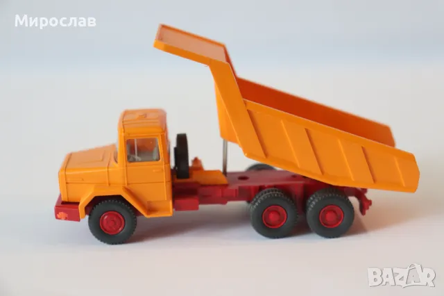 WIKING 1:87 H0 MAGIRUS DEUTZ САМОСВАЛ МОДЕЛ КАМИОН, снимка 3 - Колекции - 50112450