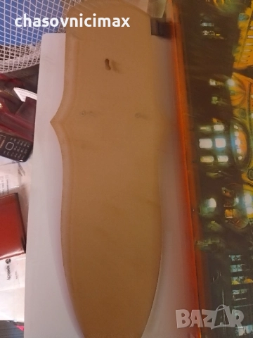 меч за стена на дървено пано-50см., снимка 2 - Декорация за дома - 51752043