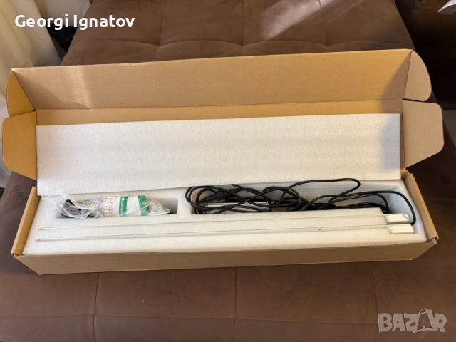 Пълен спектър LED фито лампа 2х56,5 см аквариум и разсад, снимка 7 - Лед осветление - 53138936