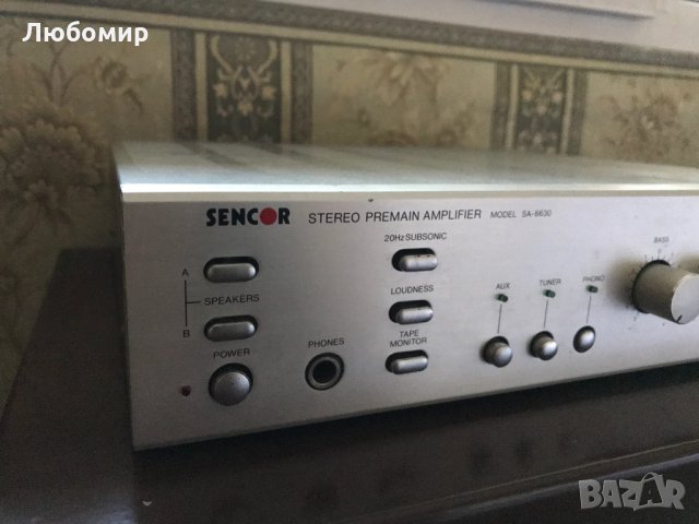 Усилвател SENCOR - 280w захранване, снимка 2 - Ресийвъри, усилватели, смесителни пултове - 26708478
