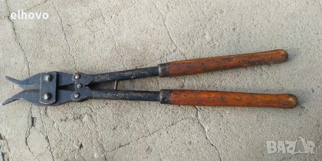 Стара ножица за рязане на арматура Eugen Zerver Remscheid Germany, снимка 3 - Антикварни и старинни предмети - 43968466