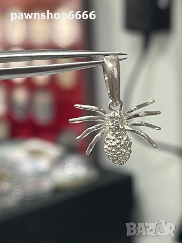 Сребърна висулка проба 925 тегло 1.64 грама , снимка 3 - Колиета, медальони, синджири - 53189067