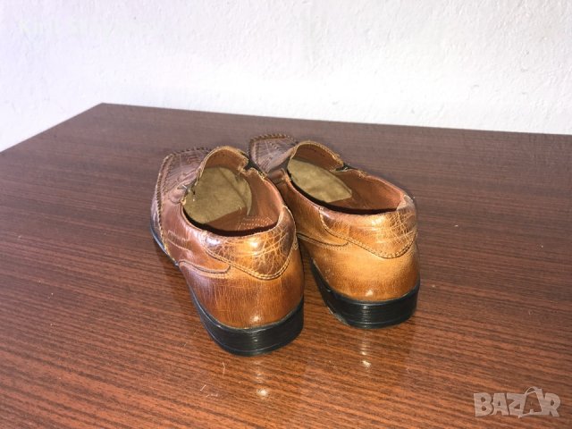 Чисто нови мъжки обувки от естествена кожа, внос от Германия, снимка 3 - Ежедневни обувки - 28370161