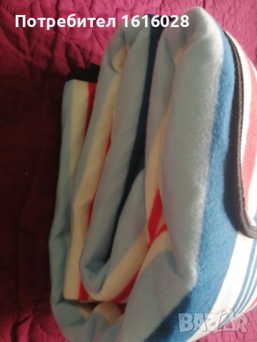 Ново МЕГА голямо одеяло за пикник и къмпинг с дръжка, Топлоизолирано, Водоустойчиво, снимка 5 - Палатки - 43258696