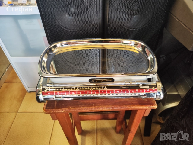 Ретро кантар Stube Made in Germany Производство 60-те 70-те години. НОВ, не е ползван. Абсолютно точ, снимка 2 - Антикварни и старинни предмети - 51972492