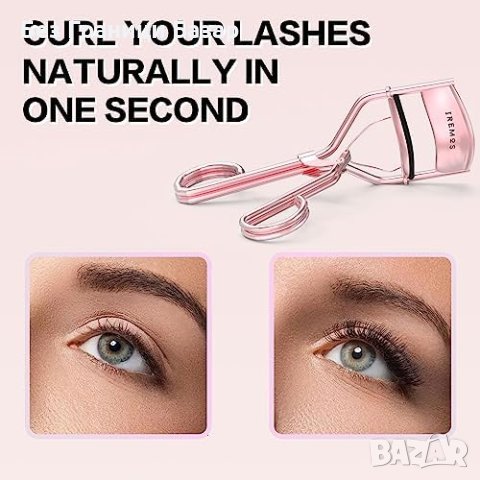 Нови клещи за мигли Метална Извивачка IREMOS за Дълготраен Ефект, снимка 5 - Други - 44081201