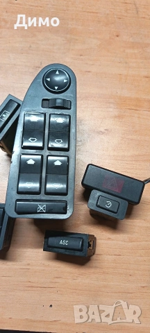 бутони управлени ел стъкла asc авариики бмв е39 bmw e39, снимка 2 - Части - 53193240