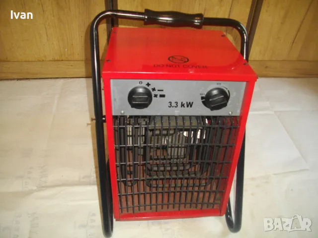 3300 ВАТА ХИПЕРМОЩЕН НЕМСКИ ОРИГИНАЛЕН СТРОИТЕЛЕН ОТОПЛИТЕЛ КАЛОРИФЕР 2010г. CMI 3,3KW ГОЛЯМ 7.5 кг, снимка 2 - Други инструменти - 48140509