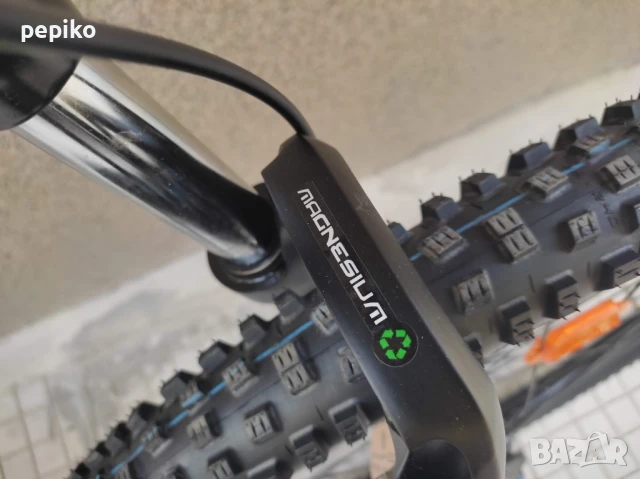 Продавам колела внос от Германия мтв алуминиев велосипед SCHIANO E FULLI 29 цола газов амортисьор, снимка 6 - Велосипеди - 51195899