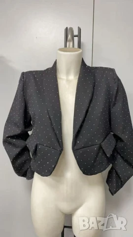 късо сако с камъни , снимка 6 - Сака - 50874285