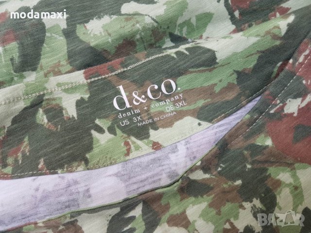 4XL/5XL  Нова разкроена туника D&Co , снимка 10 - Туники - 40501489