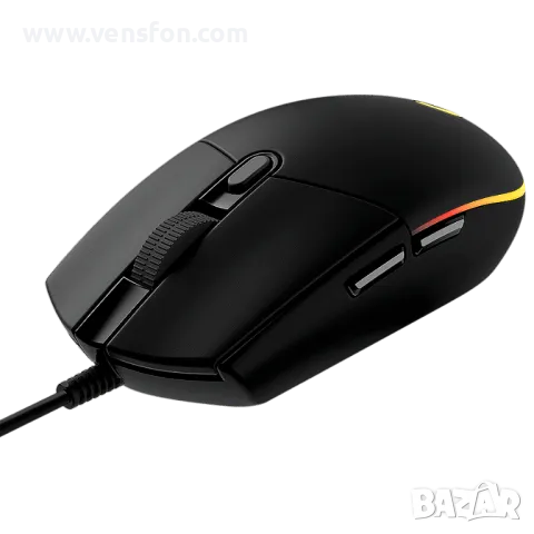 Геймърска мишка Logitech G102 LightSync, RGB, Оптична, Жична, USB /черна/, снимка 3 - Клавиатури и мишки - 49435748