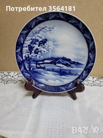 керамични и порцеланови чинии за стена , снимка 1