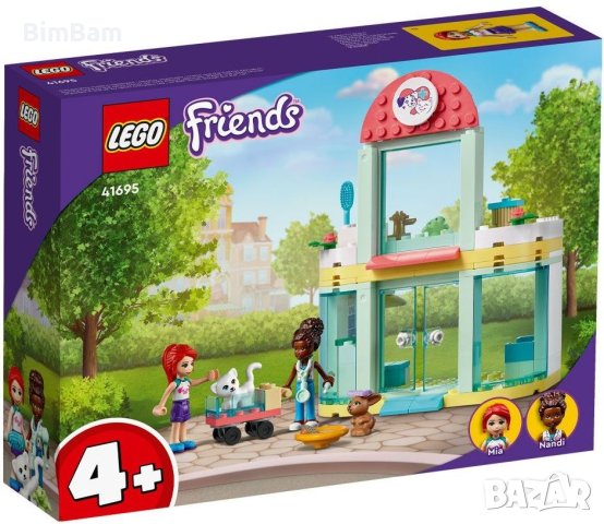 Конструктор LEGO Friends 41695 - Ветеринарна клиника / ЛЕГО Френдс / - 111 части