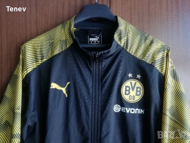 Borussia Dortmund Puma 2019/2020 оригинално горнище Пума Борусия Дортмунд размер L, снимка 3 - Спортни дрехи, екипи - 43940576