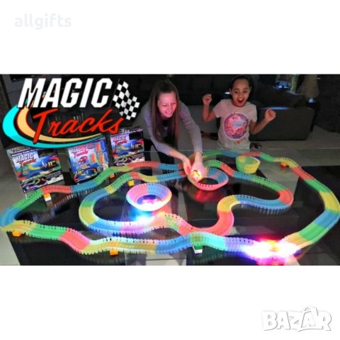 1885 Magic Tracks Детска светеща писта 220 части , снимка 8 - Други - 36399459