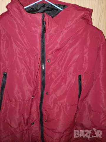 Зимно яке с качулка , снимка 3 - Якета - 47982613