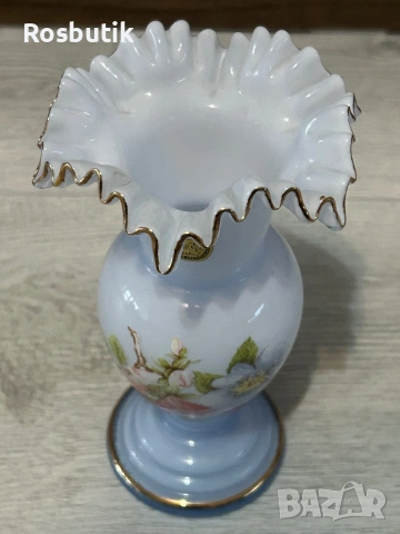 Кристална ваза Чехословакия , снимка 5 - Вази - 53353053