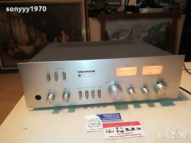 universum v3585 stereo amplifier-2x100w germany 2406211128, снимка 8 - Ресийвъри, усилватели, смесителни пултове - 33318583