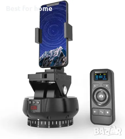 Въртяща се глава за фотоапарати/смартфони  с дистанционно  Mcoplus