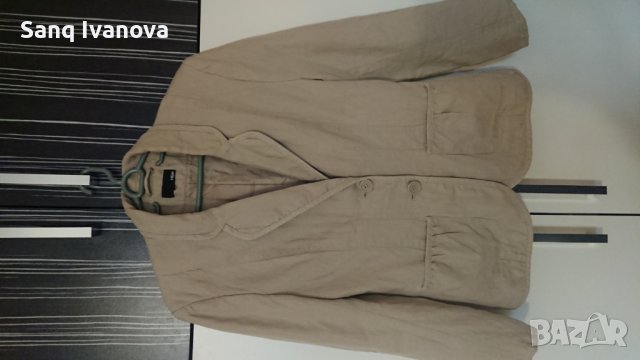 Дамско сако от лен на H&M , снимка 1 - Сака - 40872286