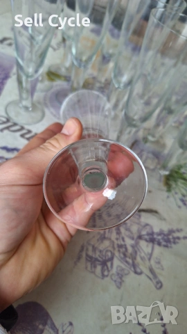 ✅ВИСОКИ СТЪКЛЕНИ ЧАШИ - БЕЛОСЛАВ❗, снимка 5 - Сервизи - 44096392