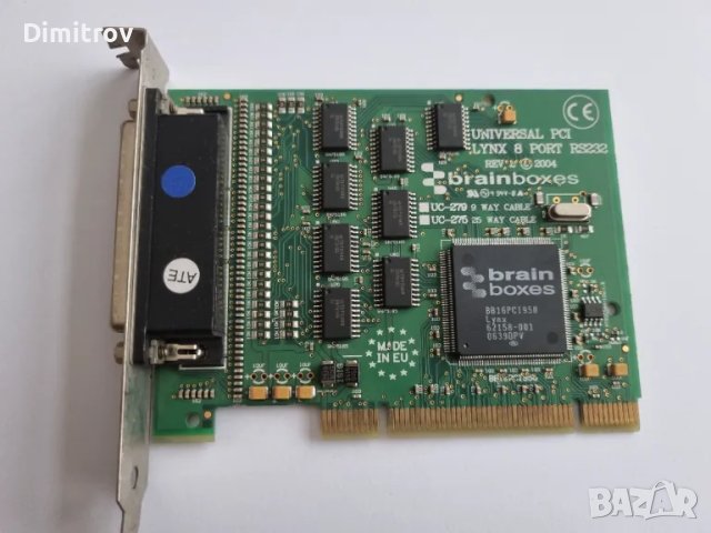 UC-275/279B Brainboxes 8 Port PCI RS232 Serial Card