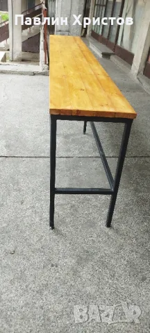 Изработка на различни видове мебел от метал и дърво-стил индустриал, снимка 3 - Декорация за дома - 49911290