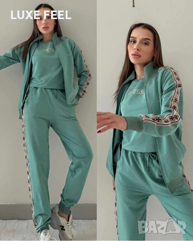 GUESS ✨Дамски Екип + Тениска , снимка 2 - Спортни екипи - 53230647