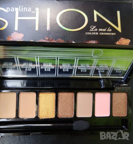 Палитра сенки и хайлайтъри за лице и очи в десет цвята , снимка 3 - Декоративна козметика - 28963859