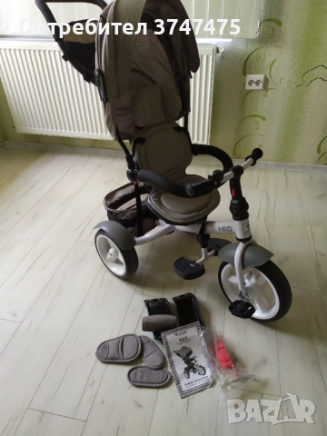 детска триколка със сенник, снимка 3 - Детски велосипеди, триколки и коли - 52391071