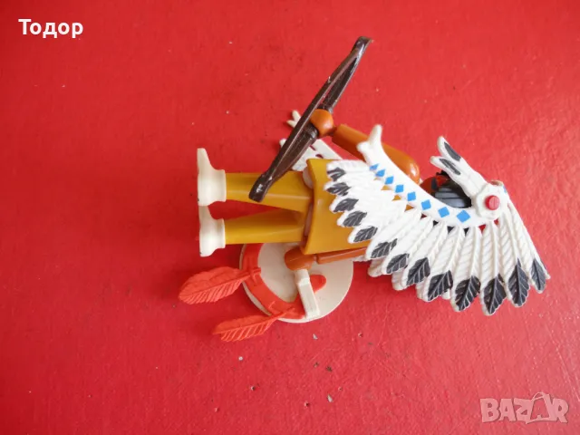 Играчка Индиански вожд Gebro 1993, снимка 3 - Други - 49140904