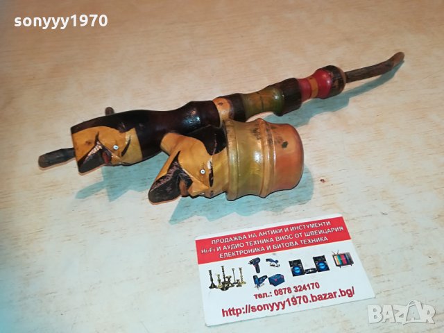 дървена лула-ретро колекция 1904211836, снимка 9 - Антикварни и старинни предмети - 32609435