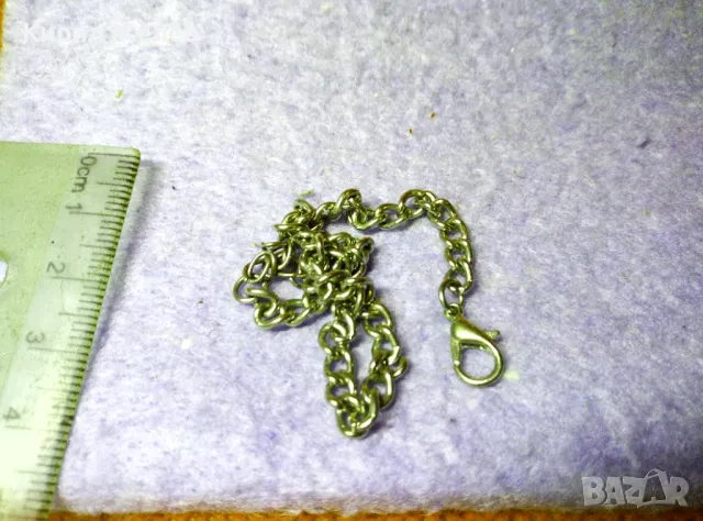 СТИЛНА СРЕБРИСТА ГРИВНА от НЕРЪЖДАЕНА СТОМАНА ВИНТИДЖ ПЛЕТКА 33010, снимка 3 - Гривни - 47336151