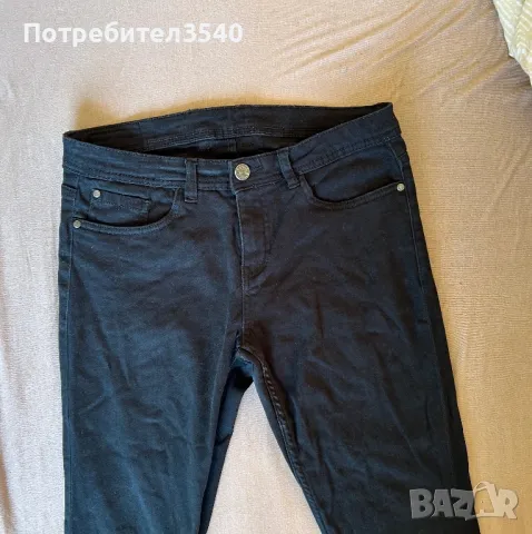 Черен панталон, снимка 5 - Панталони - 49343343