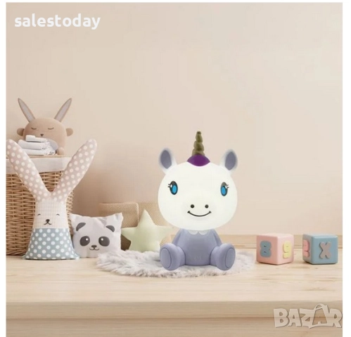 Нощна лампа Еднорог, USB