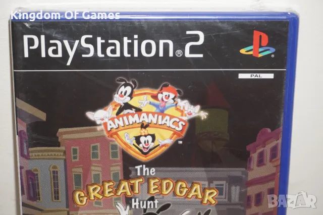 Чисто Нова Оригинална Запечатана Игра за PS2 Animaniacs The Great Edgar Hunt, снимка 2 - Игри за PlayStation - 48970631