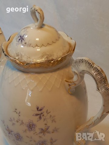 Порцеланов чайник антика, снимка 2 - Аксесоари за кухня - 37866229