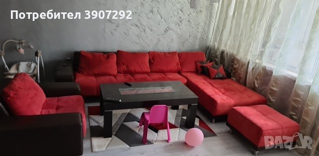 Ъглов диван, снимка 1 - Дивани и мека мебел - 43158148