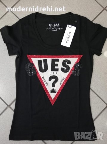 Дамска тениска Guess код 10, снимка 1 - Тениски - 32492725