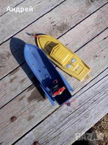 Стара играчка лодка,катер #2, снимка 6 - Антикварни и старинни предмети - 27238507