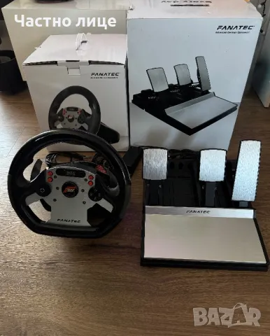 Fanatec CSR Гейминг волан/ симулатор/ конзола, снимка 8 - Други игри - 49398913