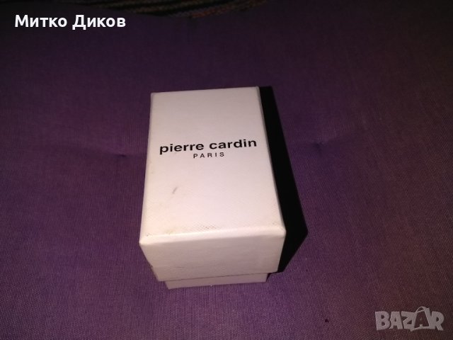 Pierre Cardin кутия за часовник с възглавничка и гаранция