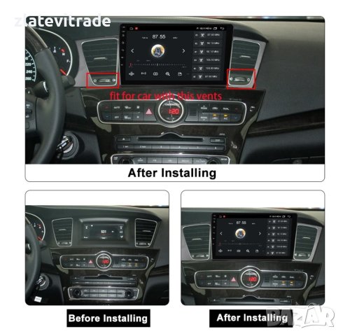 KIA K7 Cadenza 2013/2017 9" - Андроид Навигация, 9690, снимка 4 - Навигация за кола - 43741771