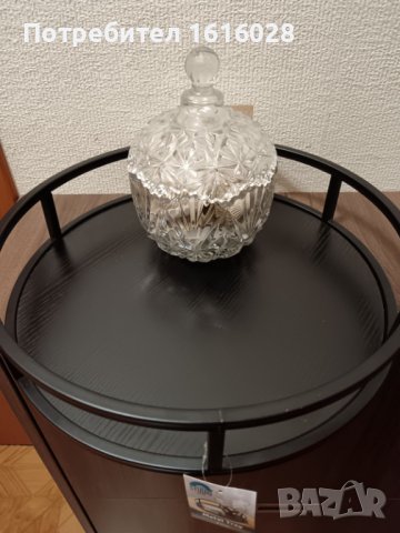 Голям поднос от дърво и метал,тип кухненски органайзар., снимка 4 - Аксесоари за кухня - 44110271